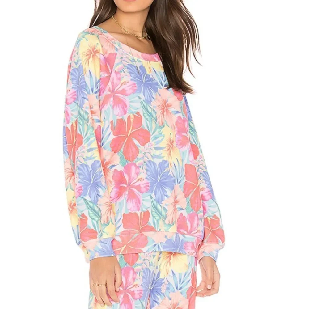 NWT Wildfox Tropicalia Sommers Sweatshirt - Picture 6 of 10